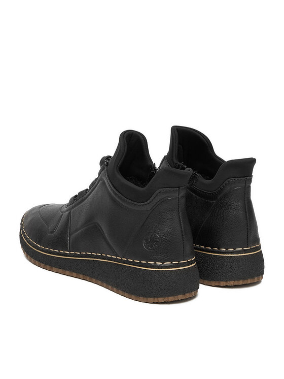 Rieker Rieker Halbschuhe 50961-00 Schwarz