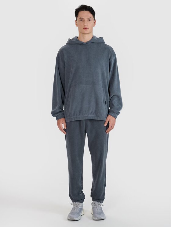 4F 4F Felpa 4FRSS25TSWSM2181-22S Nero Oversize