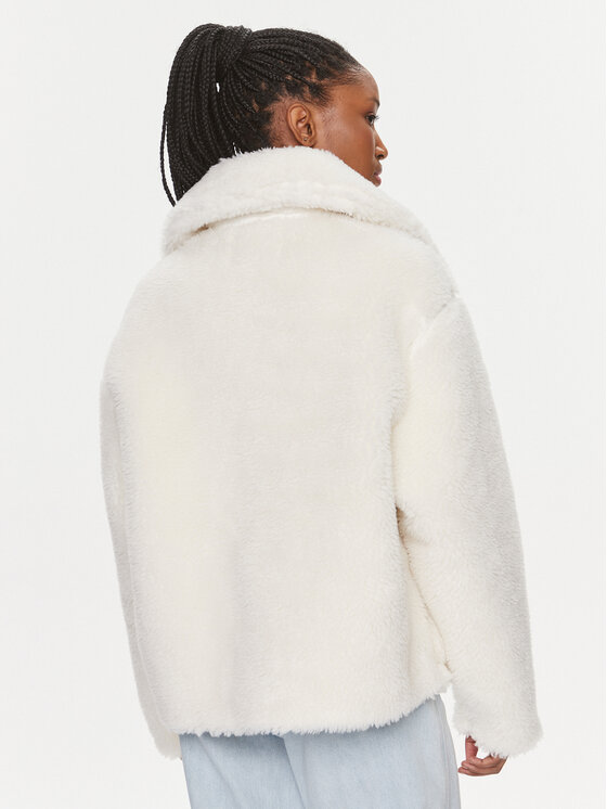 Calvin Klein Jeans Calvin Klein Jeans Demisezoninė striukė J20J221893 Écru Relaxed Fit