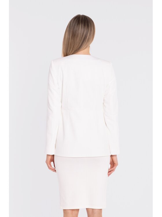 Stylove Stylove Giacca da abito S432 Bianco Tailored Fit