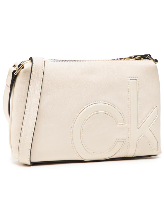 sac a main calvin klein beige