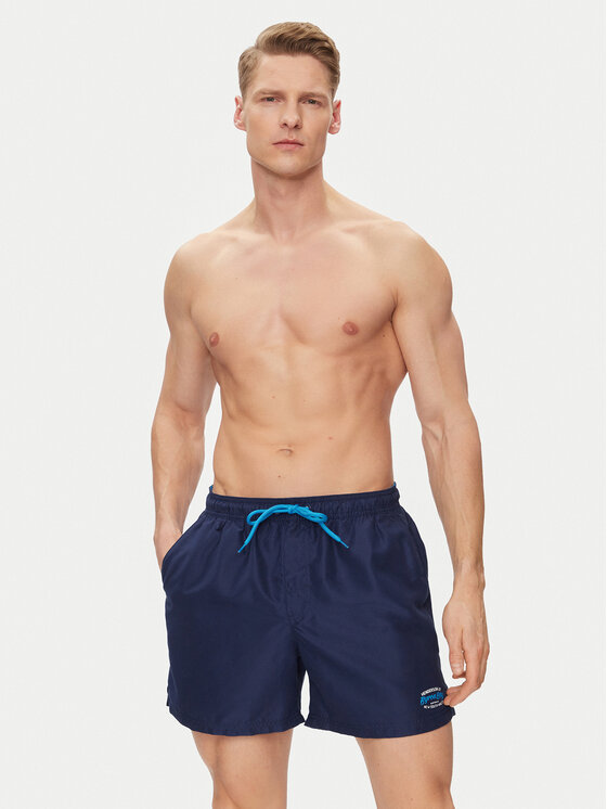 Henderson Henderson Pantaloni scurți pentru înot 40777 Bleumarin Regular Fit