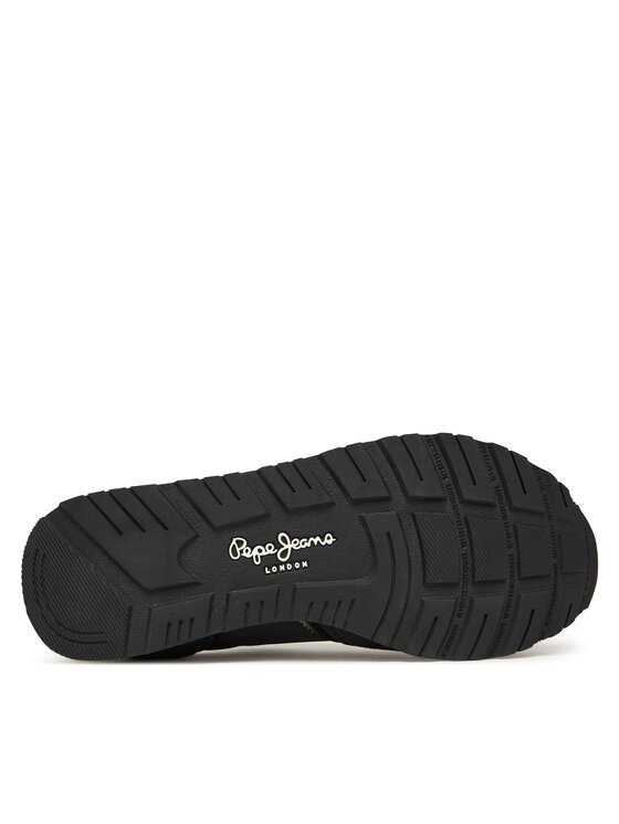 Pepe Jeans Pepe Jeans Sneakersy Brit Mirror W PLS400004 Čierna