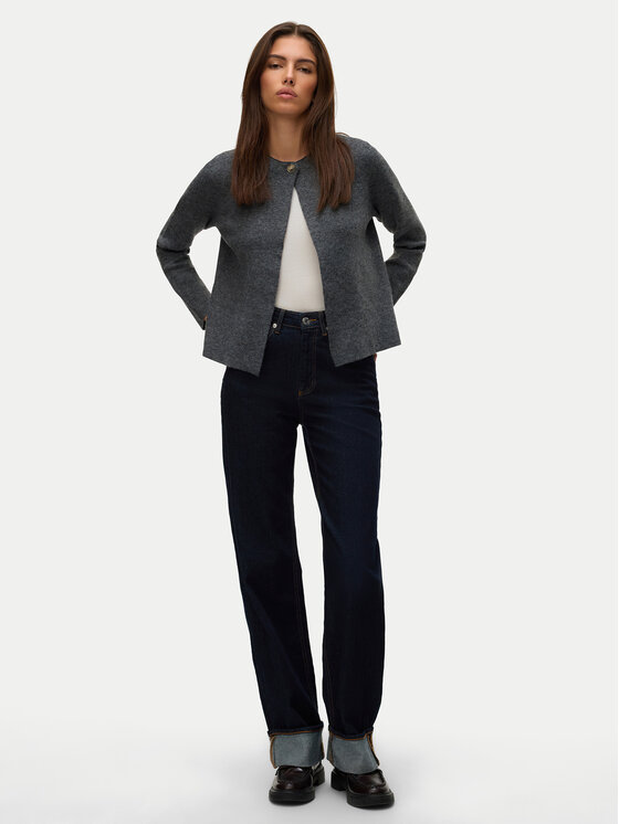 Vero Moda Vero Moda Pletena jopica Marina 10331339 Siva Regular Fit