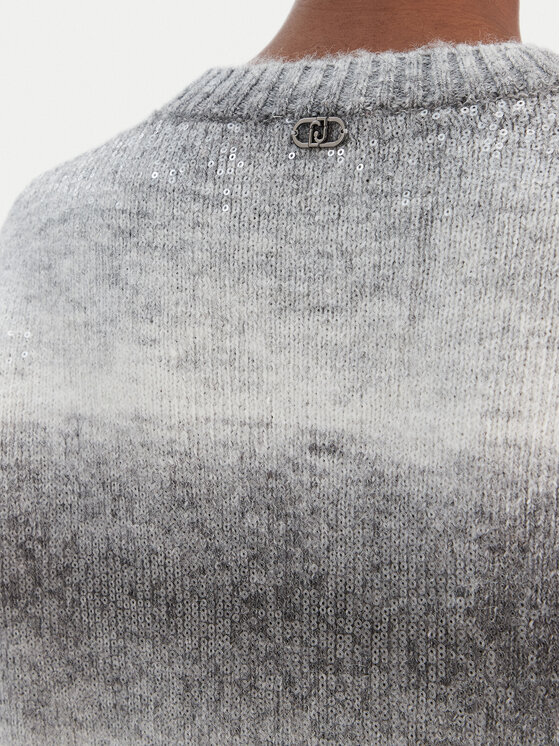 Liu Jo Liu Jo Trikotāžas kleita MF5488 MA14R Pelēks Regular Fit