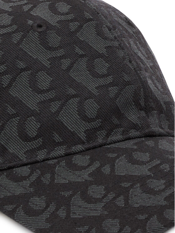 Calvin Klein Calvin Klein Czapka z daszkiem Aop 6 Panel Baseball Cap LV04K5058G Czarny