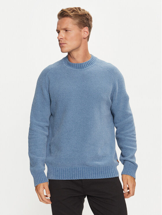 BOSS Boss Maglione 50523568 Blu Regular Fit