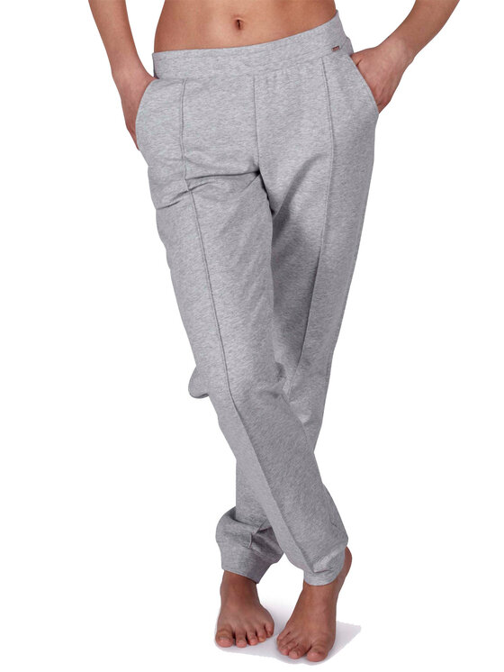 Skiny Skiny Teplákové kalhoty 85633 Šedá Regular Fit