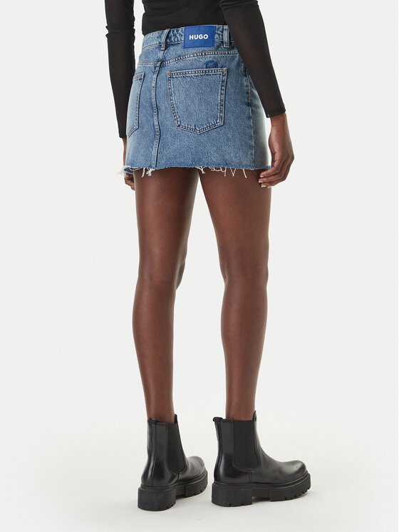 HUGO HUGO Gonna di jeans Galanie 50561137 Blu Regular Fit