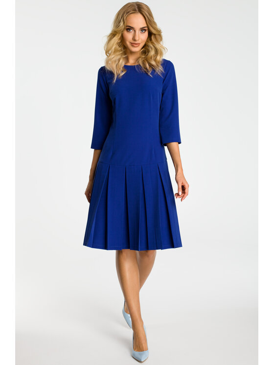 Made of Emotion Made of Emotion Abito da cocktail M336 Blu A-Line Fit