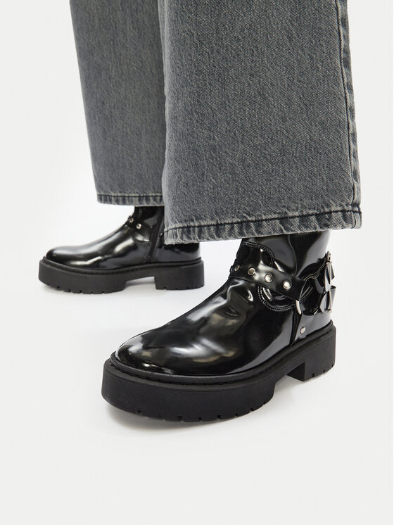 Steve Madden Botine Zwart SM11003405 Negru