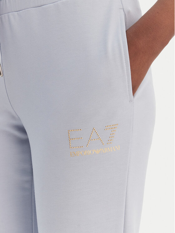 EA7 Emporio Armani EA7 Emporio Armani Spodnie dresowe 8NTP66 TJ9RZ U9309 Błękitny Regular Fit