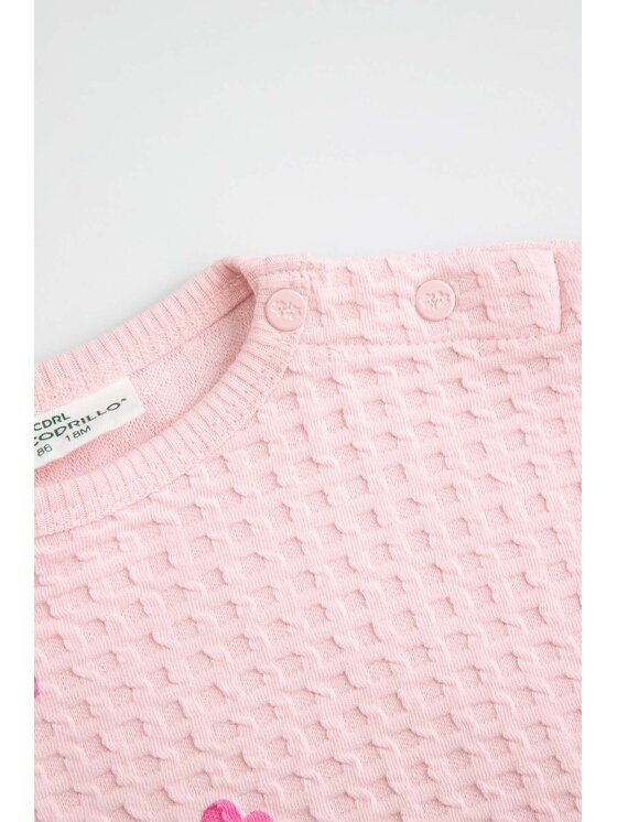 Coccodrillo Coccodrillo Tepláková súprava ZC6117302FGN-033 Ružová Regular Fit
