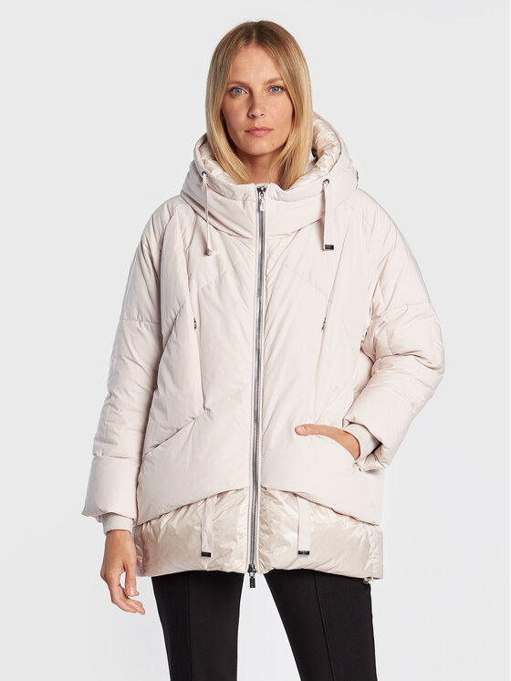 Diego M Geacă din puf 22IP-R403 Bej Regular Fit 22IP-R403 imagine noua