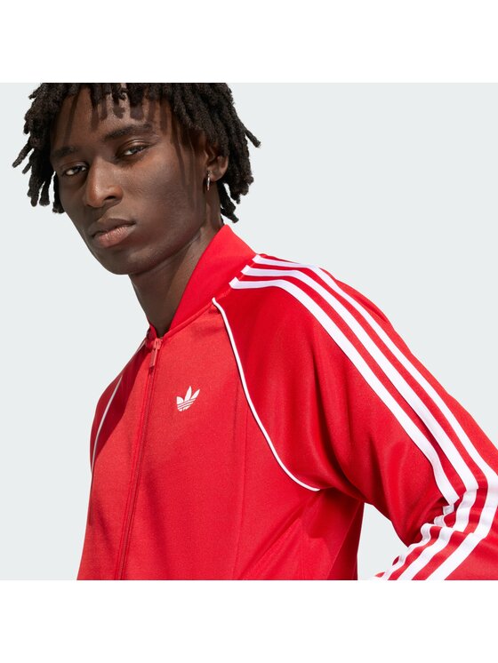 adidas adidas Bluza SST Czerwony Slim Fit
