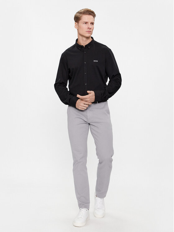 BOSS Boss Srajca B_Motion_L 50509742 Črna Regular Fit