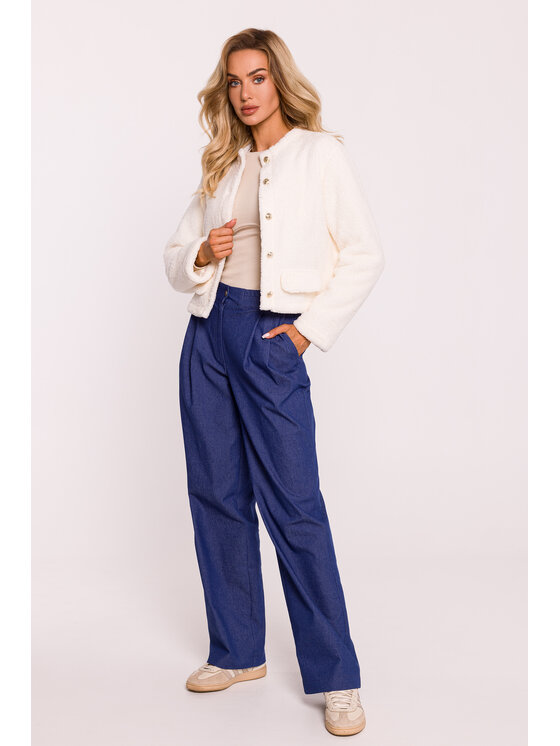 Made of Emotion Made of Emotion Giacca da donna M807 Écru Active Fit