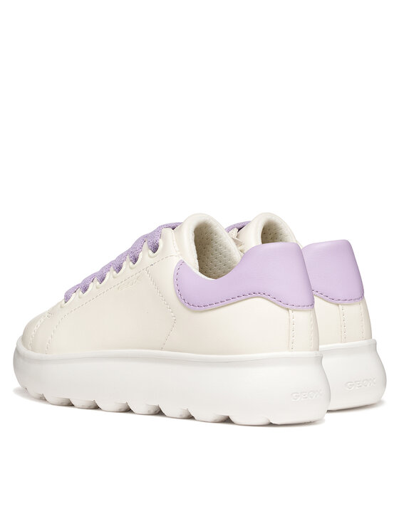 Geox Geox Сникърси J Puffypop Girl J55MRA 000BC C0761 S Бял