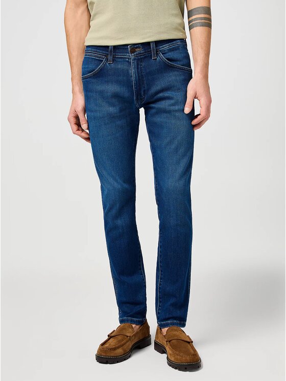 Wrangler Wrangler Jeansy BRYSON Niebieski Slim Fit