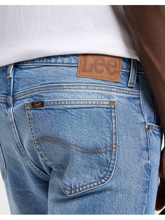 Lee Lee Jeansy RIDER Niebieski Slim Fit