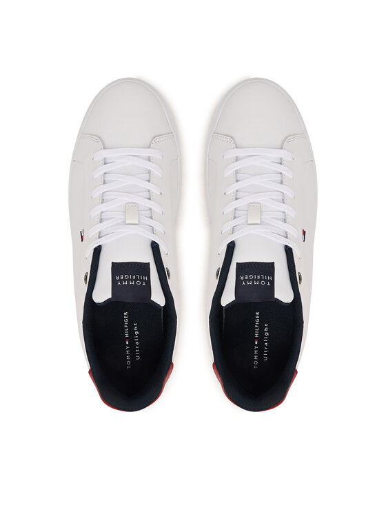 Tommy Hilfiger Tommy Hilfiger Tenisice Lightweight Pinperf Lth Sneaker FM0FM05981 Bijela