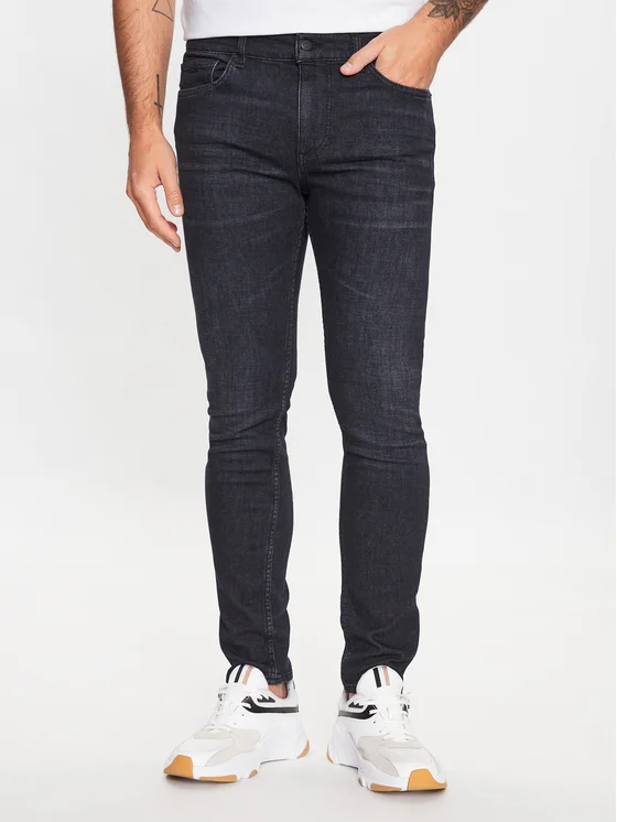 Boss Jeans 50490099 Grau Slim Fit