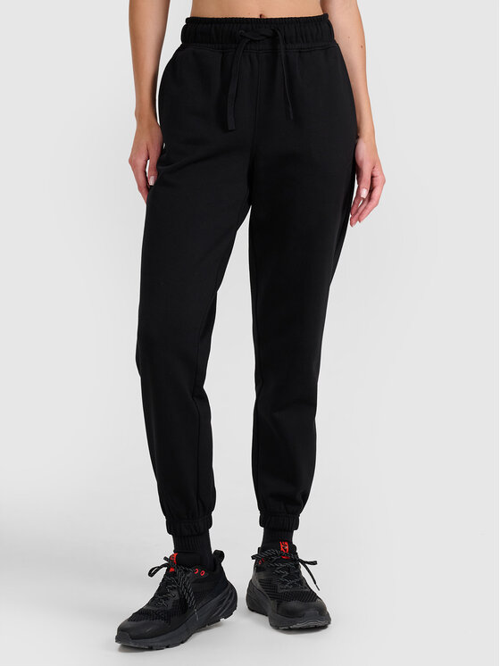 4F 4F Spodnie dresowe NOS Czarny Regular Fit