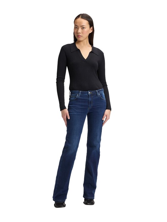 Lee Lee Jeansy 112385881 Niebieski Bootcut Fit