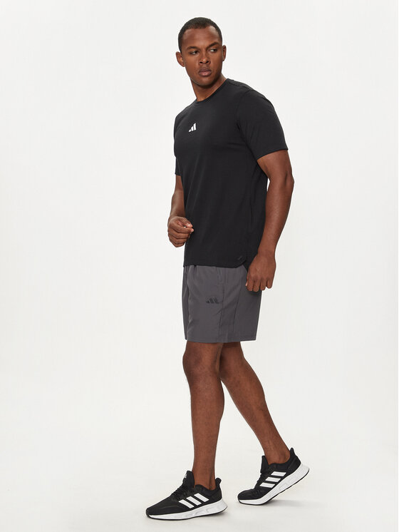 adidas adidas T-Shirt Workout Logo IT2124 Czarny Regular Fit