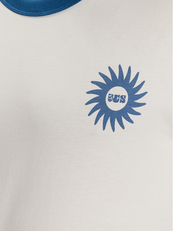 Outhorn Outhorn T-Shirt TTSHM459 Εκρού Regular Fit