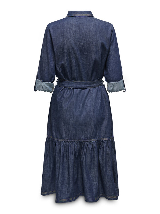 ONLY ONLY Φόρεμα τζιν Sevigny 15357967 Σκούρο μπλε Regular Fit