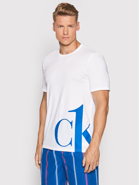 Calvin Klein Underwear T-Shirt Crew 000NM1904E Λευκό Regular Fit