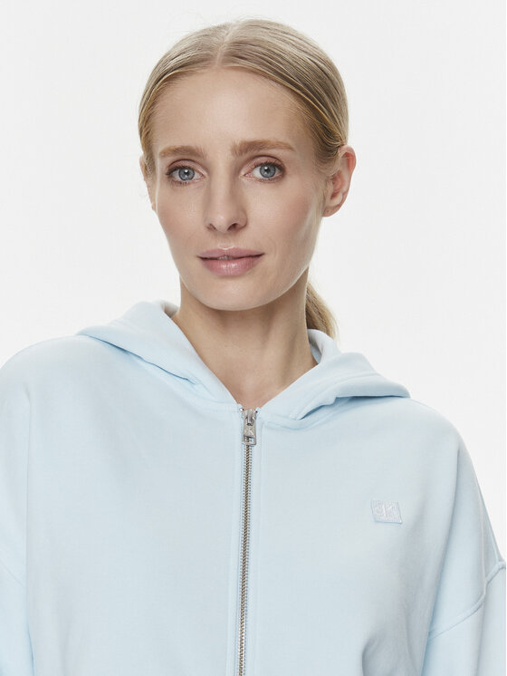 Calvin Klein Jeans Calvin Klein Jeans Bluză J20J222885 Albastru Relaxed Fit