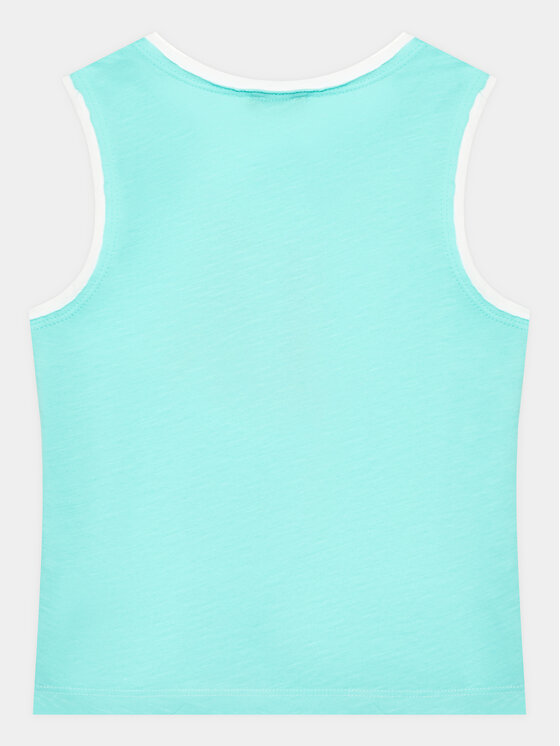 United Colors Of Benetton United Colors Of Benetton Marškinėliai 3Z01GH00O Mėlyna Regular Fit