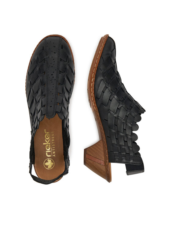 Rieker Rieker Bateliai 46778-01 Juoda