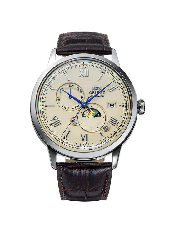Orient Orient Ρολόι RA-AK0803Y30B Καφέ