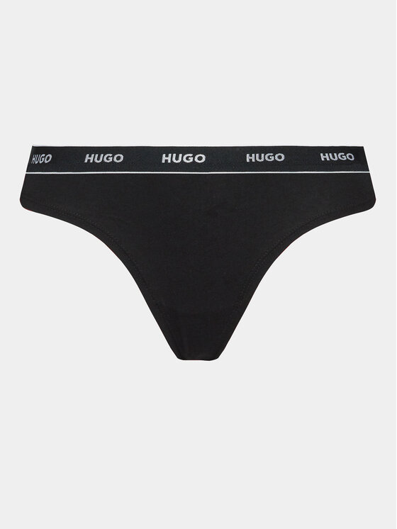 HUGO Hugo Sada 3 kusů string kalhotek 50480150 Barevná