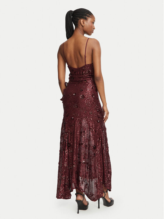 Bardot Bardot Abito da cocktail Sorrel 60571DB1 Bordeaux Regular Fit