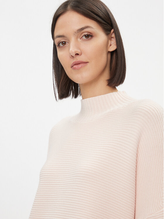 Kontatto Kontatto Sweter 3M1043 Beżowy Regular Fit
