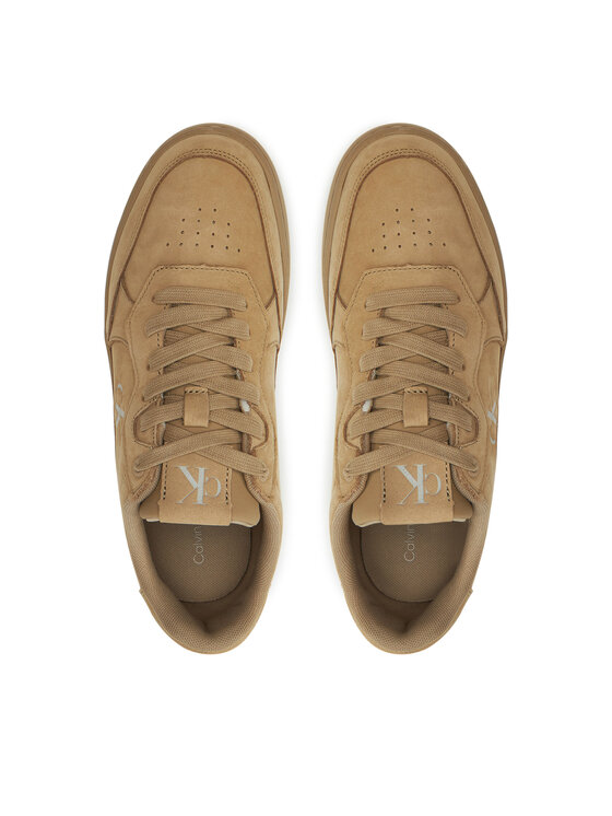 Calvin Klein Jeans Calvin Klein Jeans Laisvalaikio batai Classic Cupsole Wave Mg Cs YM0YM01256 Smėlio