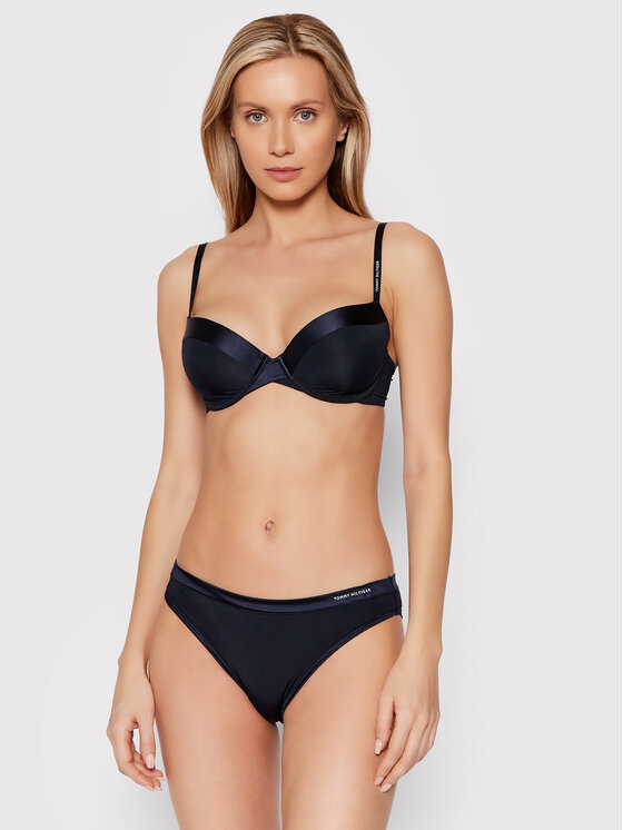 Tommy Hilfiger Tommy Hilfiger Figi klasyczne Bikini UW0UW03258 Granatowy