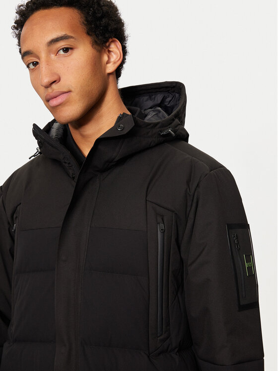 BOSS BOSS Kurtka puchowa 50515113 Czarny Regular Fit