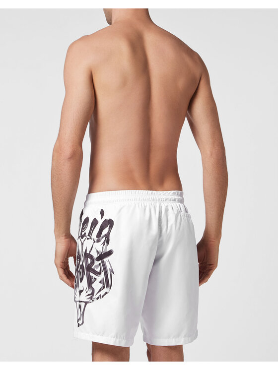 Plein Sport Plein Sport Pantaloncini 1277 Bianco