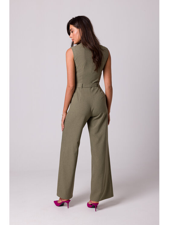 BeWear BeWear Kombinezon B256 Zielony Regular Fit