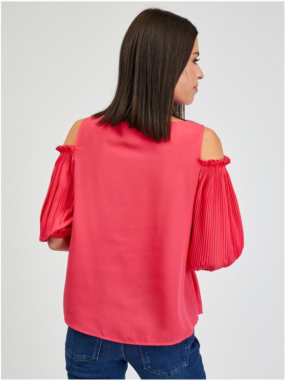 Orsay Orsay Bluzka 680066324000__36 Czarny Regular Fit