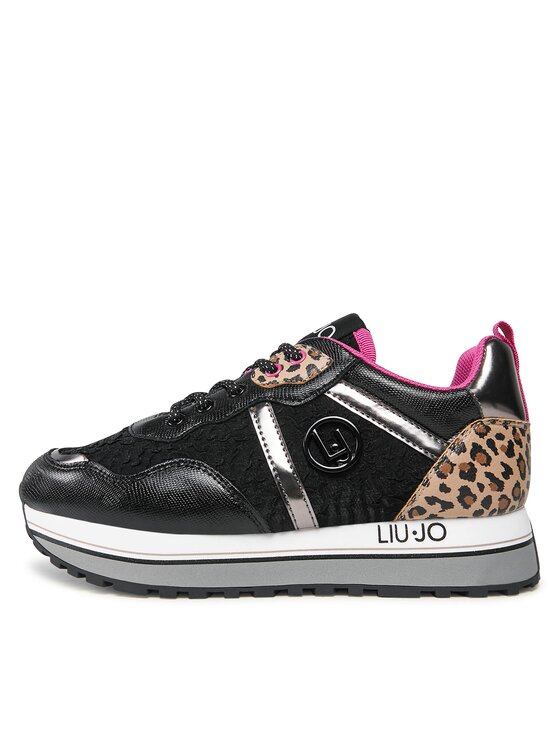 Liu Jo Liu Jo Sneakersy Maxi Wonder 604 4F3301 TX347 D Czarny
