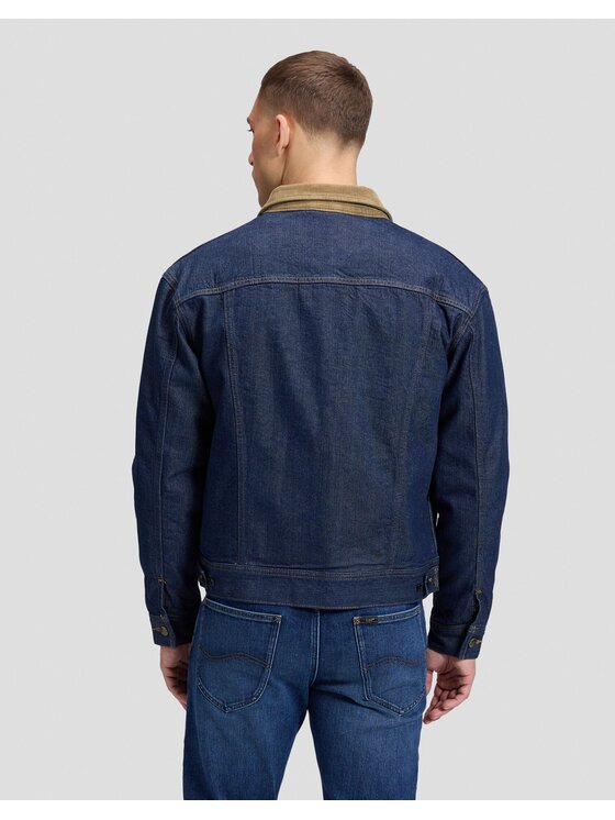 Lee Lee Kurtka jeansowa STORM RIDER JACKET Niebieski Regular Fit