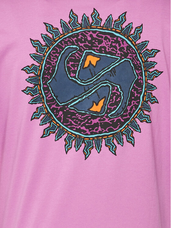 Quiksilver Quiksilver Marškinėliai Spin Cycle EQYZT07653 Rožinė Regular Fit