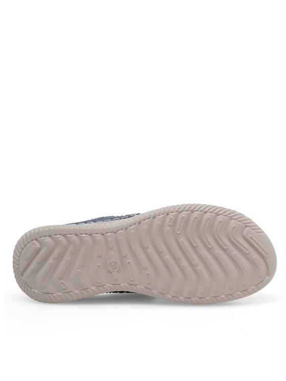 Clara Barson Clara Barson Pantoletten WYL05010-30 Blau
