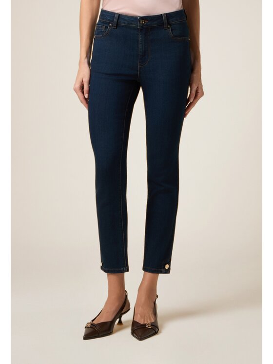 Oltre Oltre Jeans P578R008579N034 Blu Slim Fit